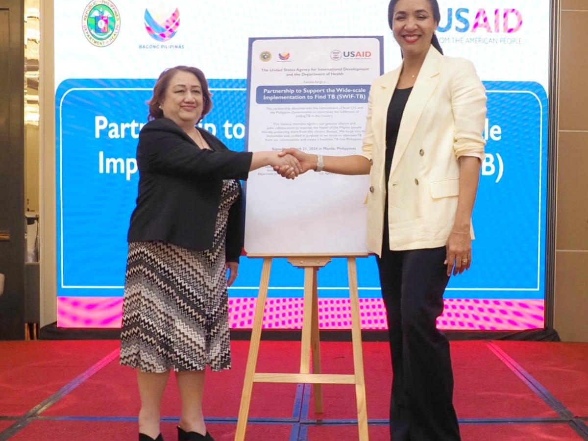 U.S., Philippines Announce Php1.15-Billion Partnership to Fight Tuberculosis