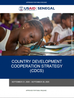 Senegal 2020-2025 Country Development Cooperation Strategy (CDCS) 