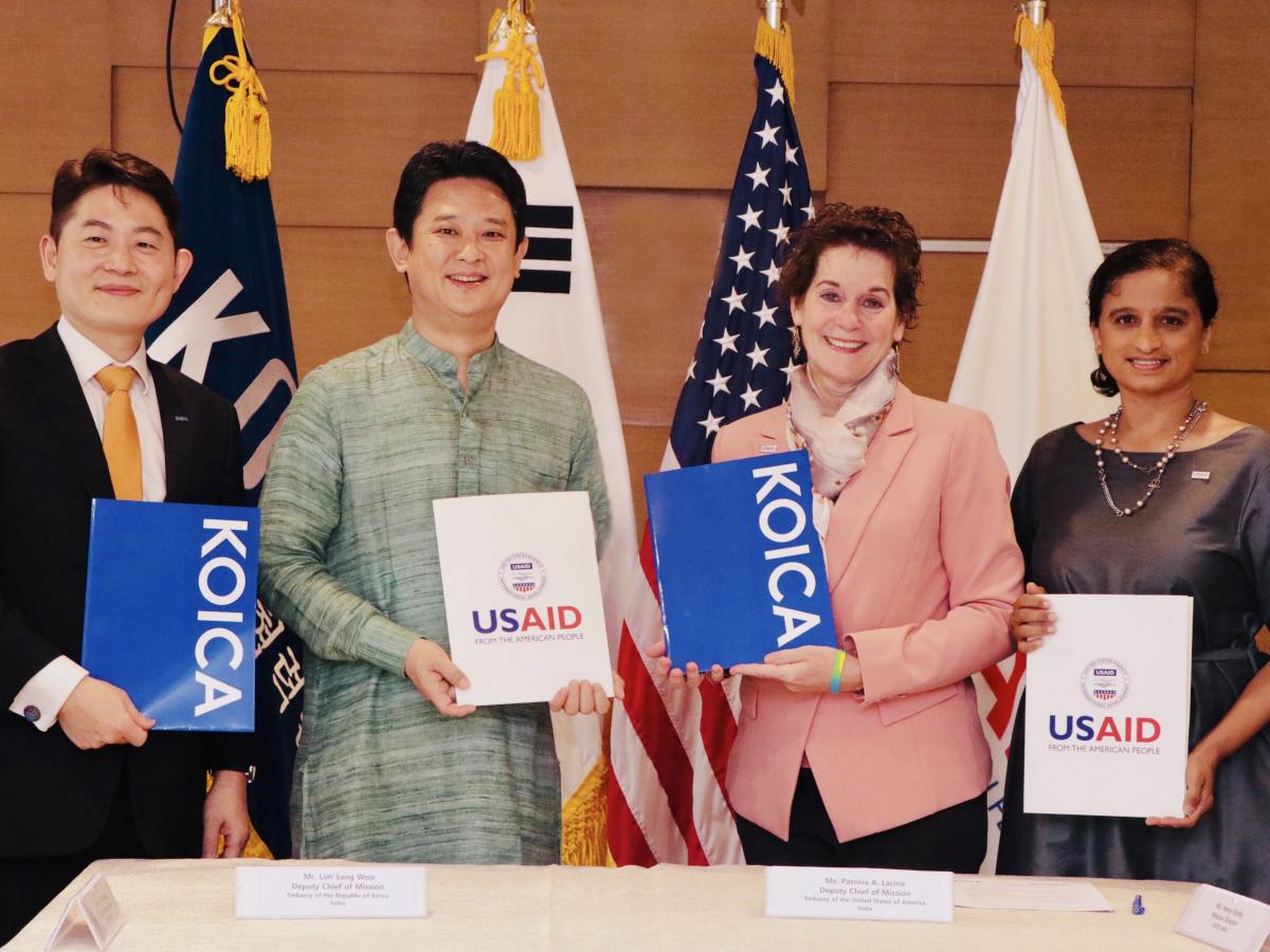 United States and Republic of Korea Expand Cooperation in India to Advance Shared Development Goals