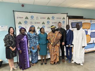 YALI officials at the graduation ceremony 