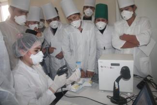 TB Microscopy Diagnosis with GeneXpert Training in Uzbekistan
