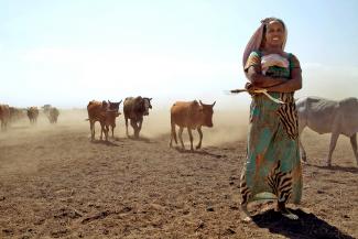 Female pastoralists in Ethiopia