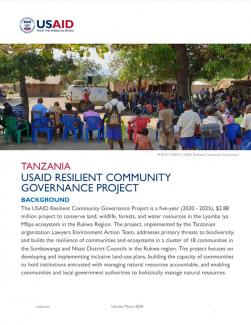 USAID Resilient Community Governance 