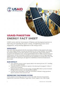 USAID Pakistan Energy Sector work