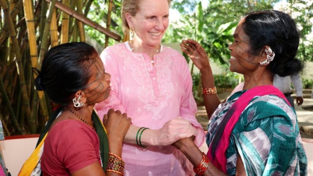 In Bengaluru, Deputy Administrator Coleman met with women who are supporting their families and rural communities while accelerating climate action.