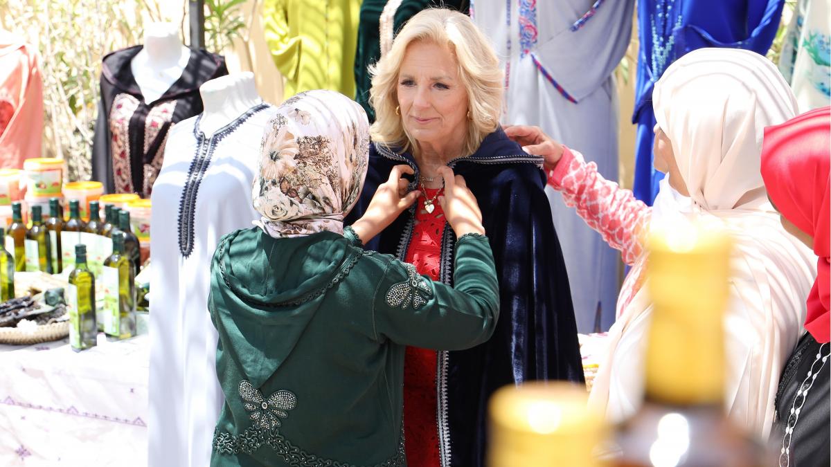 First Lady Jill Biden visits a Marrakech NGO, highlights U.S. commitment to Moroccan women’s empowerment