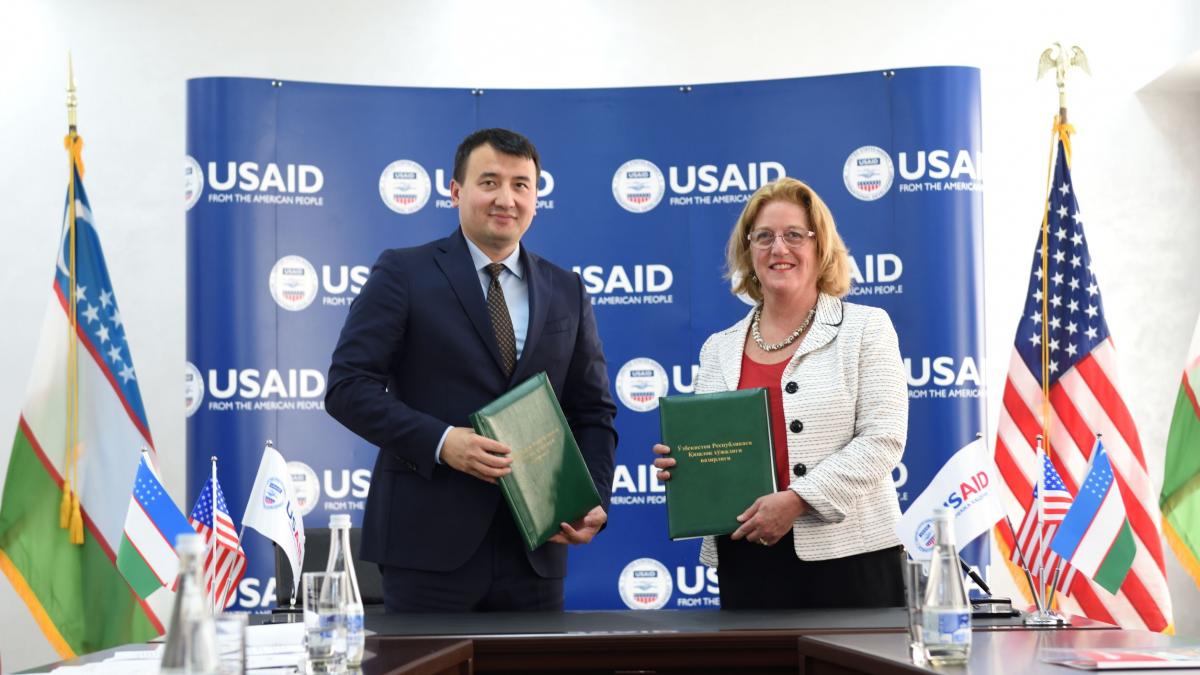 USAID and Uzbek Ministry of Agriculture sign MOU