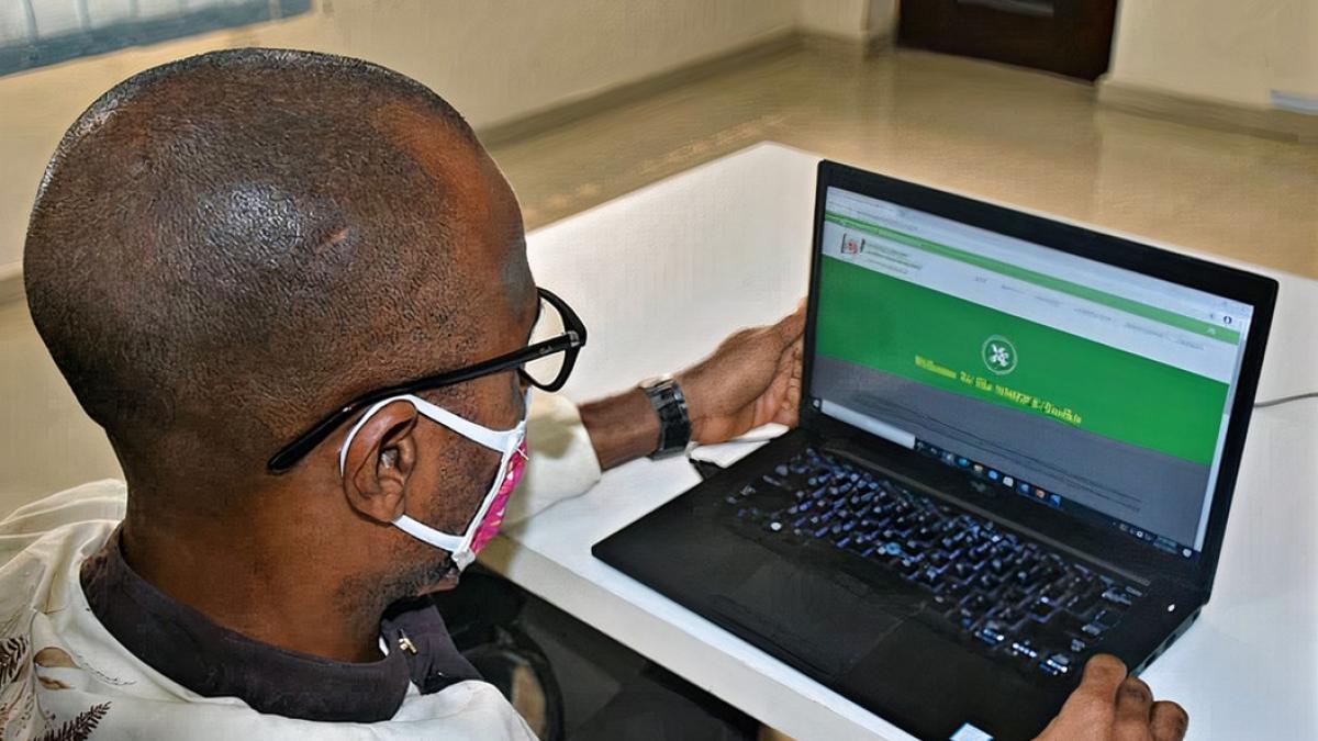 The NMEP electronic toolkit in use by a health care worker in Cross River State, Nigeria