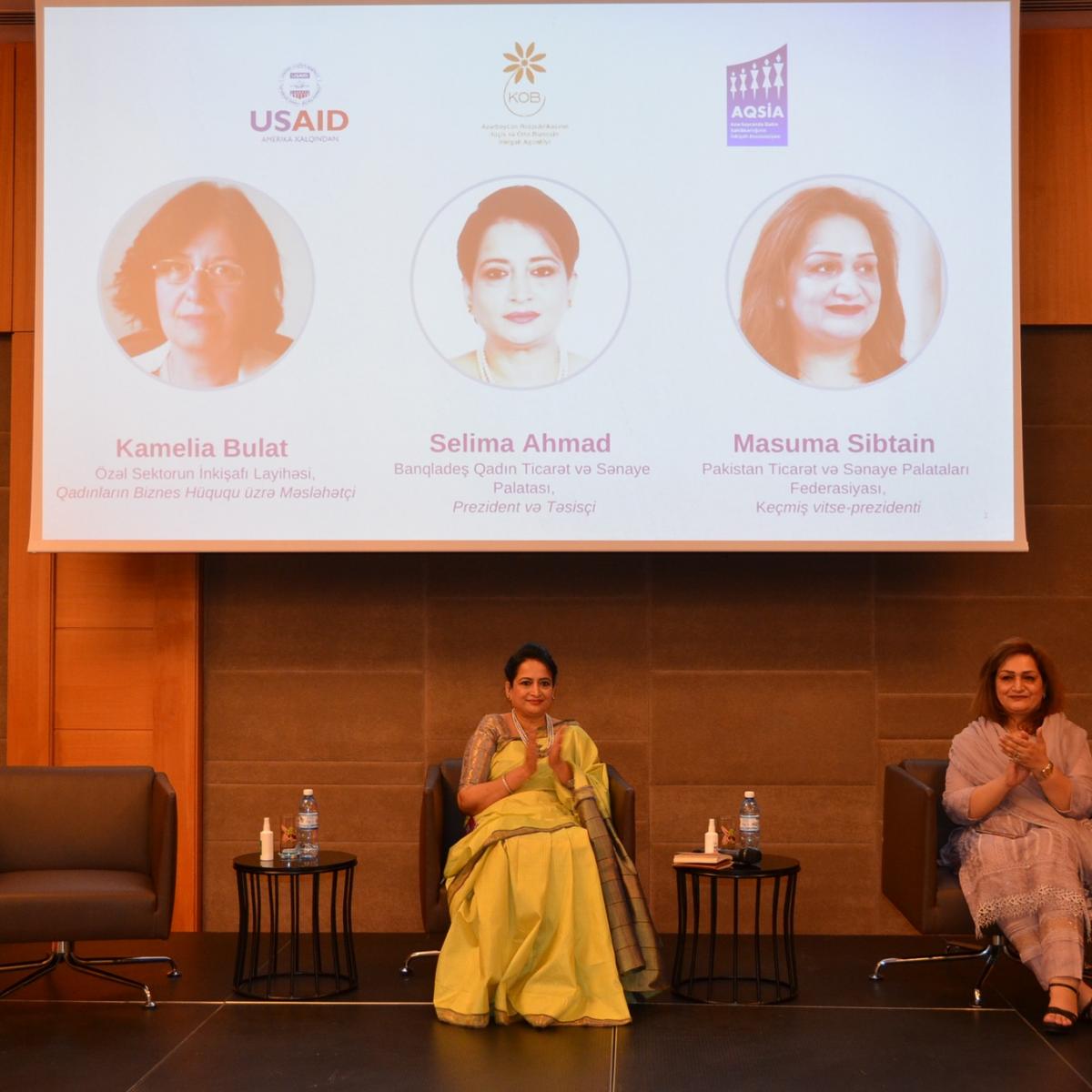 USAID-in birgə təşkilatçılığı ilə Qadınların Milli Biznes Konfransı