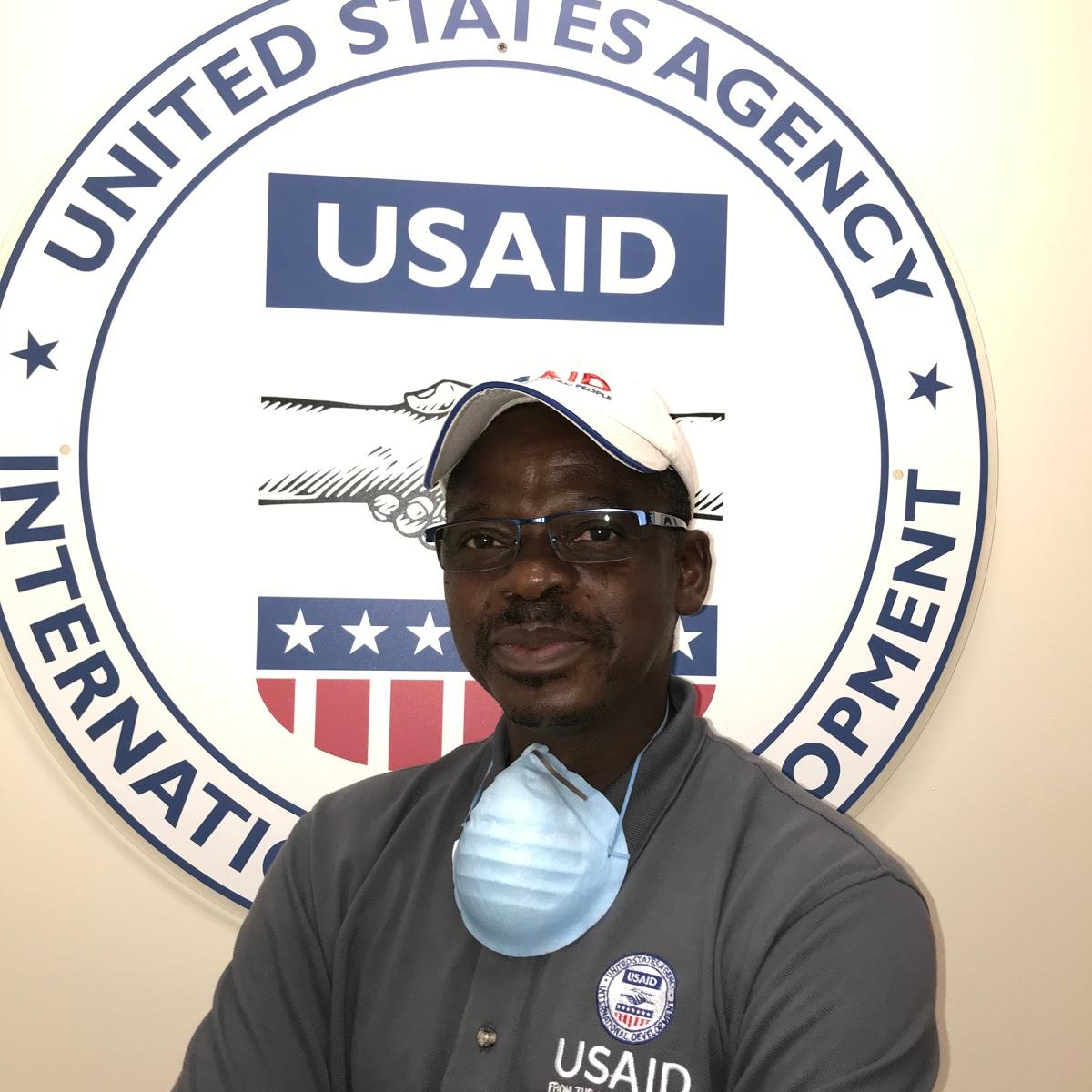  Yao Kouassi, a driver at the United States Agency for International Development's (USAID) Côte d’Ivoire office