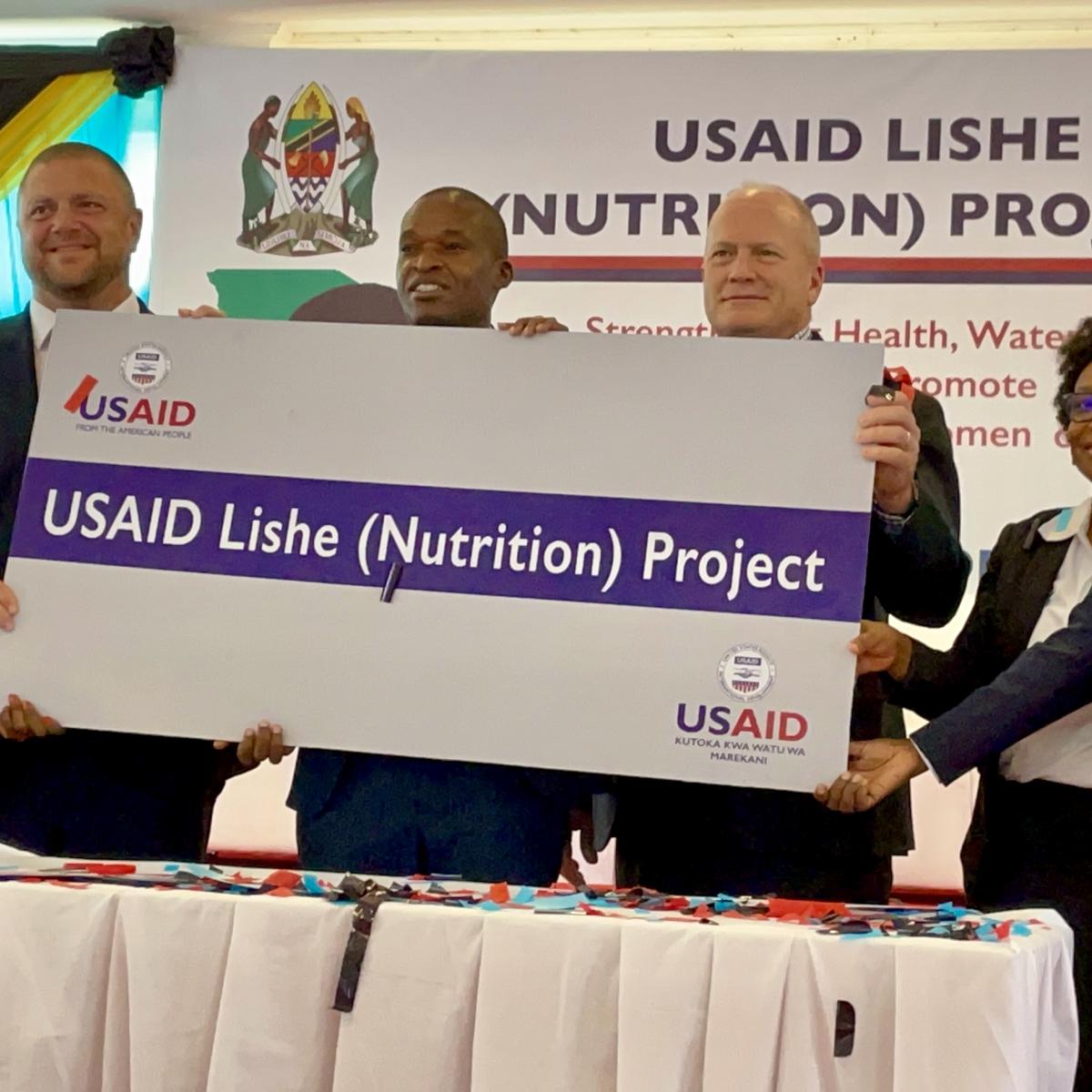 USAID Lishe (Nutrition) Project Launch 