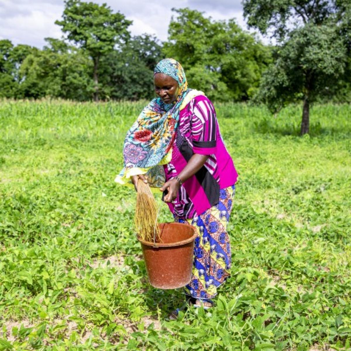 Fatoumata Mariko, a member of the Badénia Farmers’ Cooperative