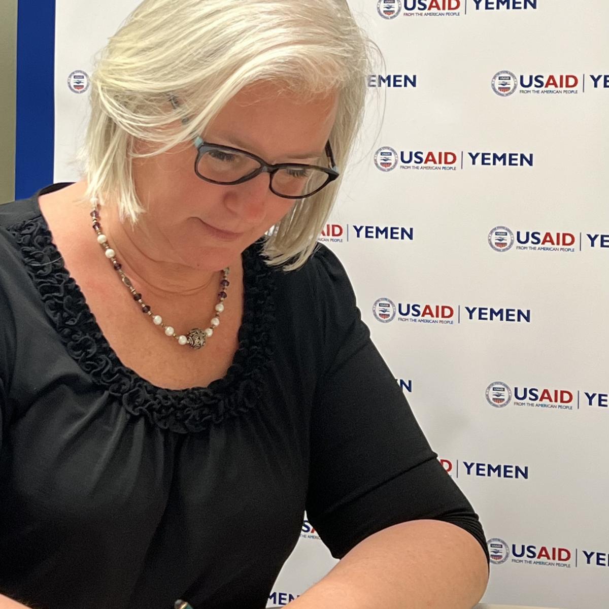 USAID Country Director for Yemen Kimberlee Bell