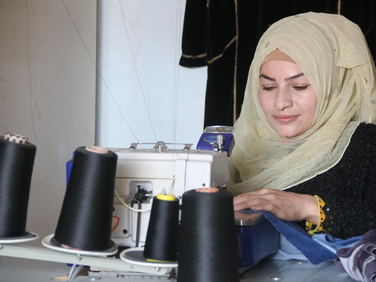 Syrian seamstress
