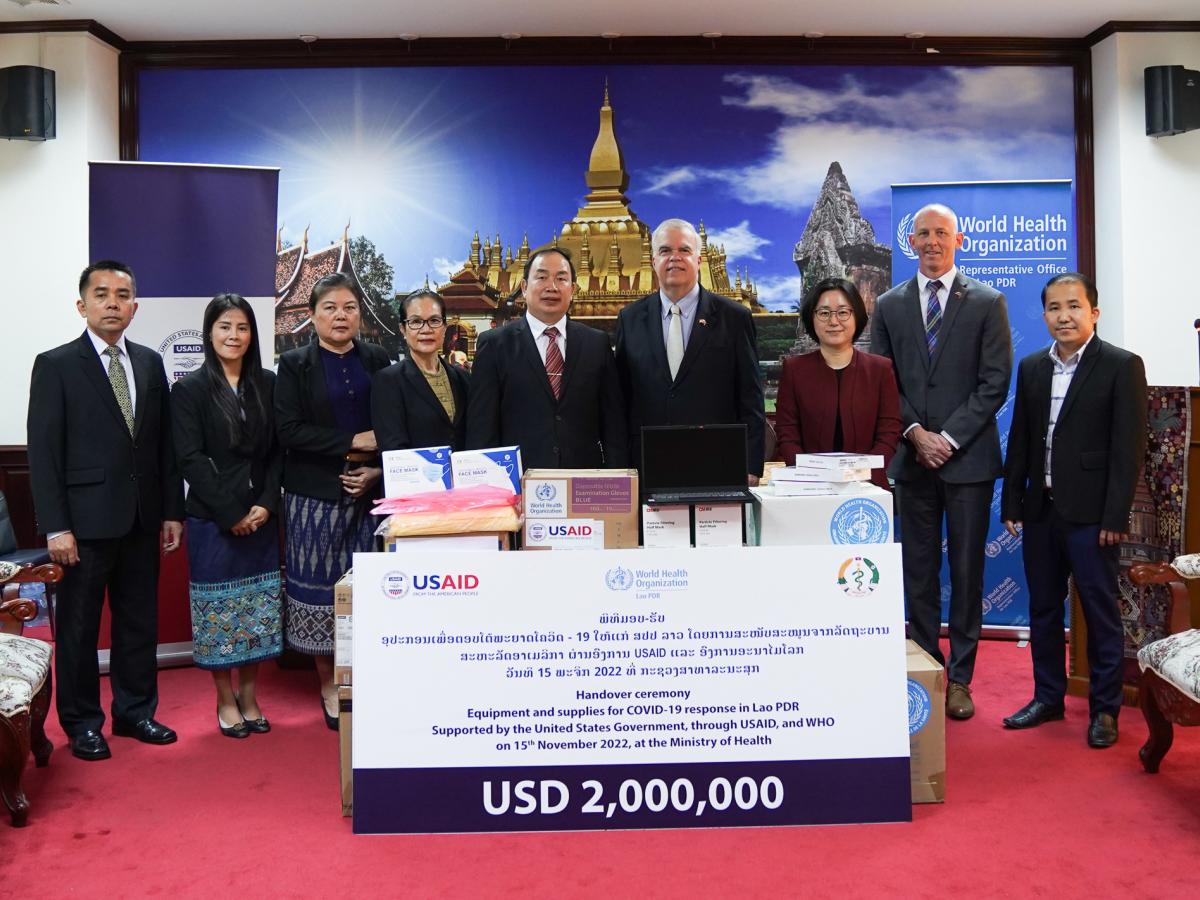 USAID and WHO Provide US $2 million in Medical Supplies to Fight COVID-19 and Other Diseases