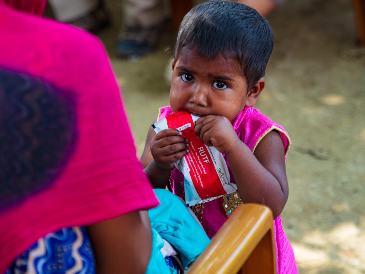 USAID/Nepal Suaahara providing RUTF to fight malnutrition