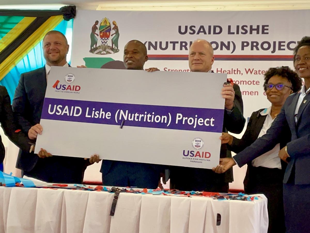 USAID Lishe (Nutrition) Project Launch