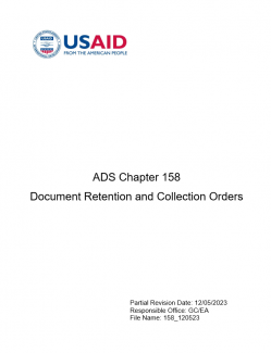 Cover image for ADS 158