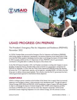 USAID Progress on PREPARE