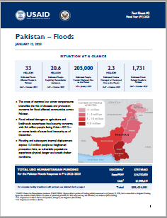 2023-01-12 USG Pakistan Floods Fact Sheet #2
