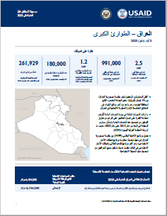 2023-05-05 USG Iraq Complex Emergency Fact Sheet #2 - Arabic