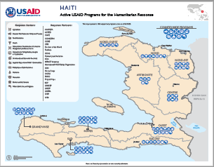 2023-06-15 USAID-BHA Haiti Complex Emergency Response Program Map