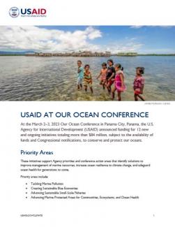 USAID at Our Ocean Conference 2023