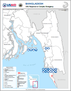 2024_01_05 USG Bangladesh Complex Emergency Program Map