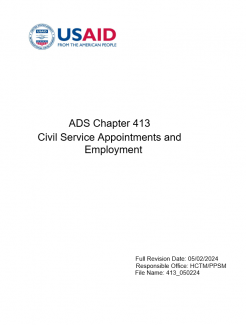 Cover image for ADS 413