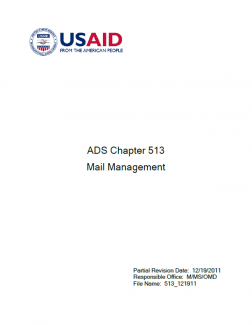 Cover image for ADS 513