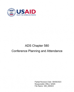 Cover image for ADS 580