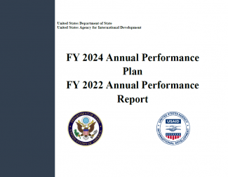 Cover for FY 2024 Annual Performance Plan