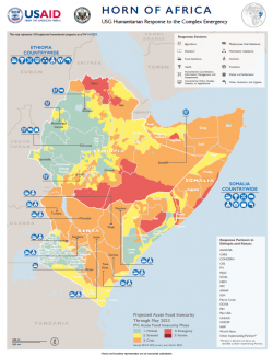 Horn of Africa – Complex Emergency Map