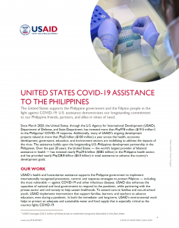 United States COVID-19 Assistance to the Philippines