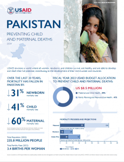 2024 MCHN Country Specific Fact Sheet: Pakistan