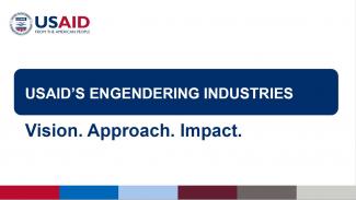 Engendering Industries Presentation Cover