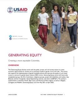 Fact Sheet Generating Equity