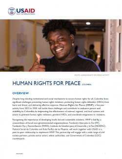 Human Rights for Peace Fact Sheet