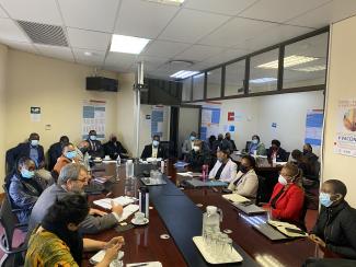 USAID Southern Africa Mission Director meets PEPFAR Partners in Maseru