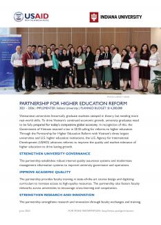 Partnership for Higher Education Reform
