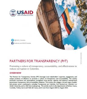 Fact Sheet Partners for Transparency Activity 