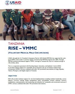 RISE - VMMC (Voluntary Medical Male Circumcision) Factsheet