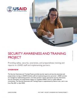 Fact Sheet Security Awareness and Training Project