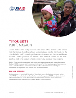 Timor-Leste Perfíl Nasaun 2019