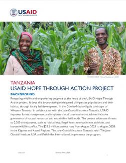 USAID Hope Through Action Project Factsheet