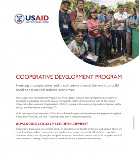 USAID Cooperative Development Program Fact Sheet