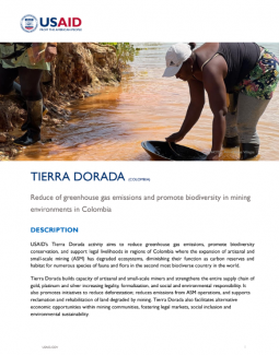 Tierra Dorada Fact Sheet