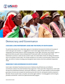 Democracy & Governance Fact Sheet