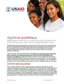 Youth in Guatemala fact sheet