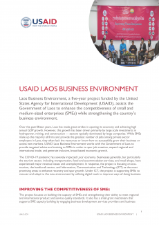 USAID Laos Business Environment